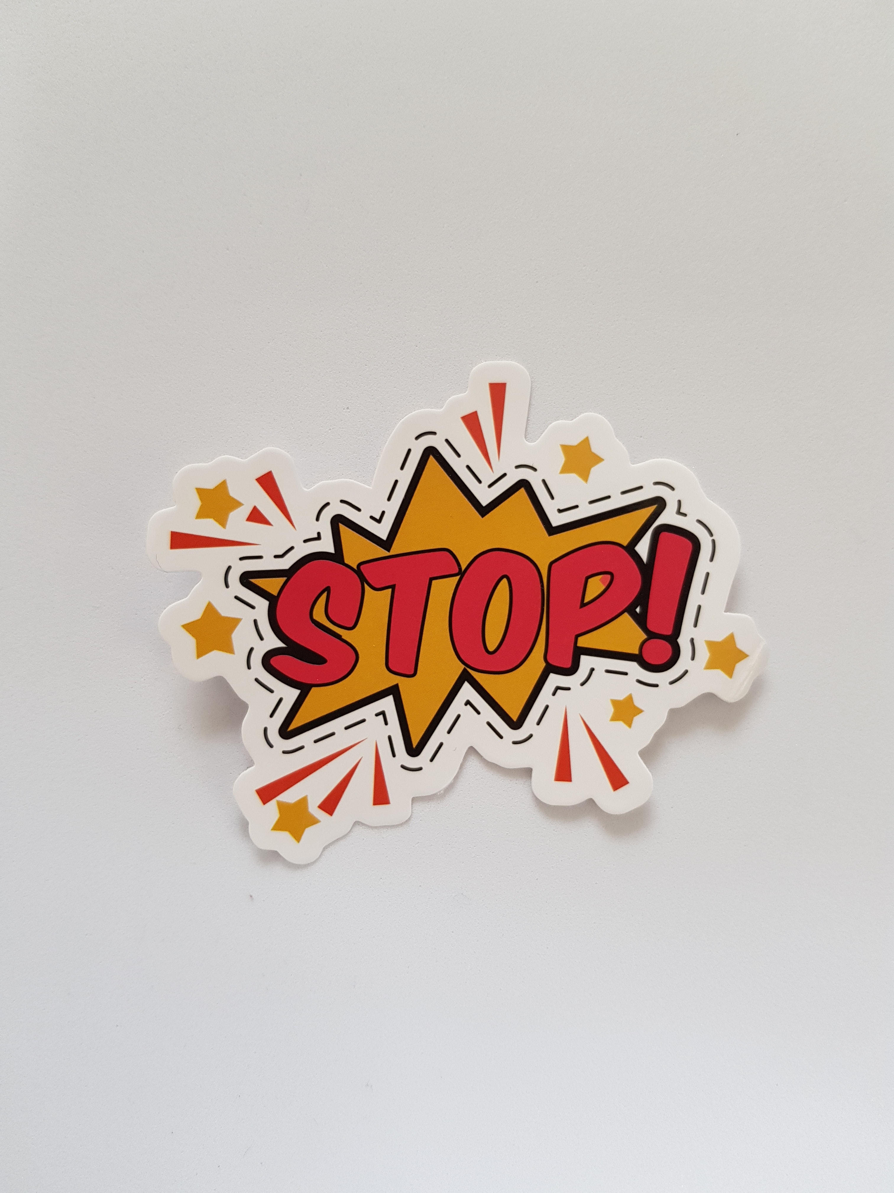Stop badge