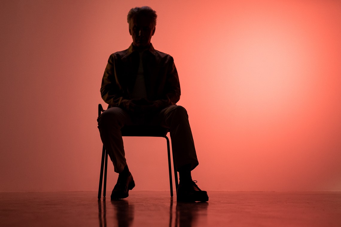 Person sitting on a chair