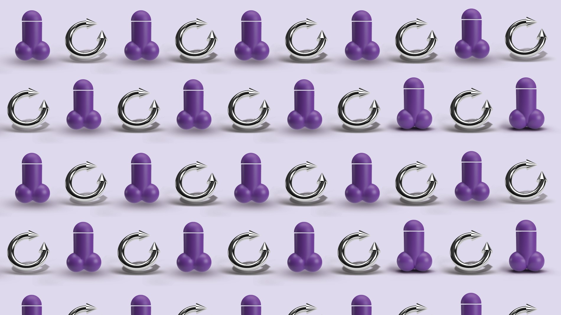 Rows of penis emojis and prince ablerts