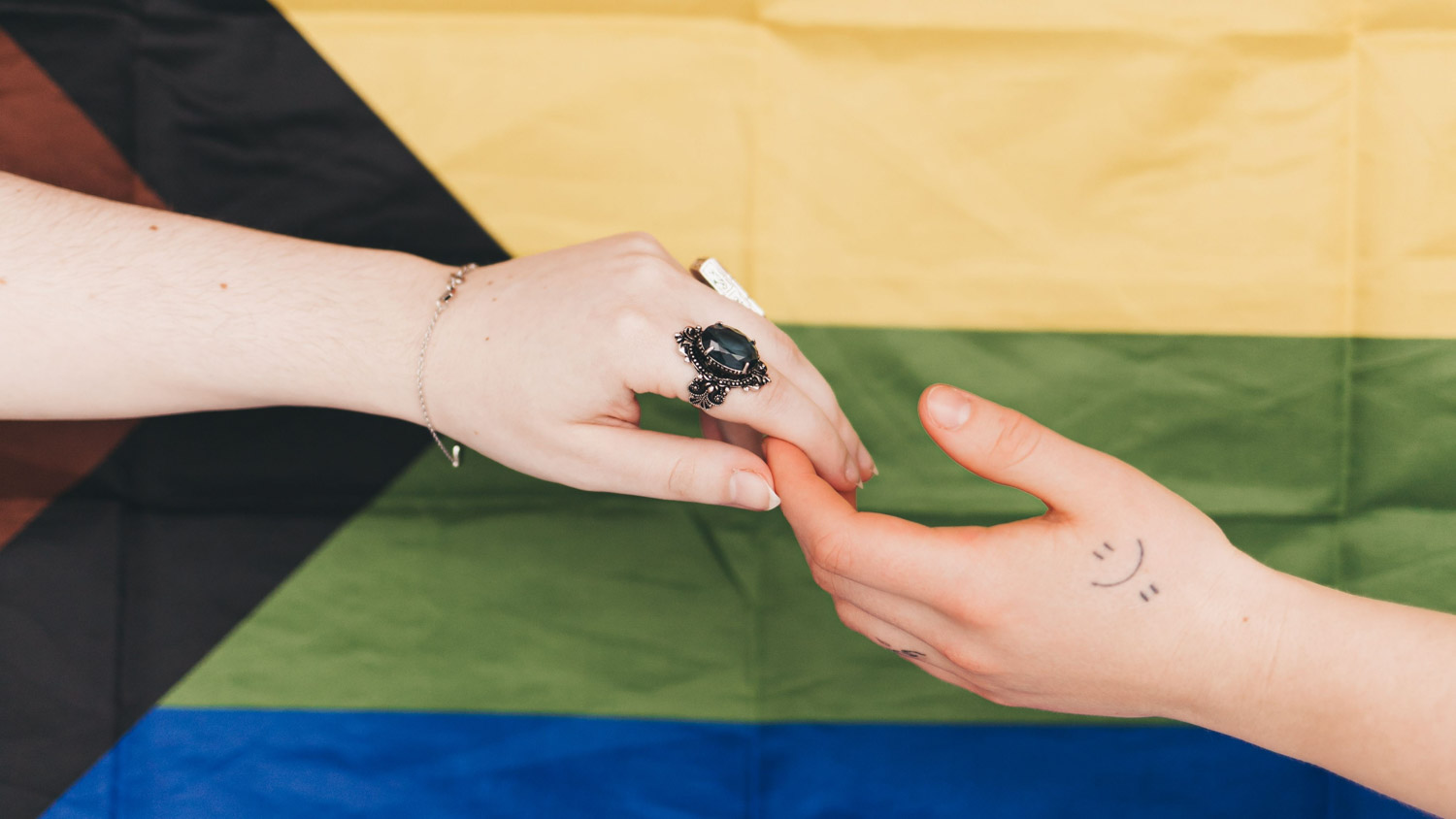 Hands Touching